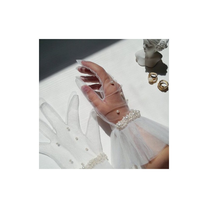 دستکش های توری تا ساق